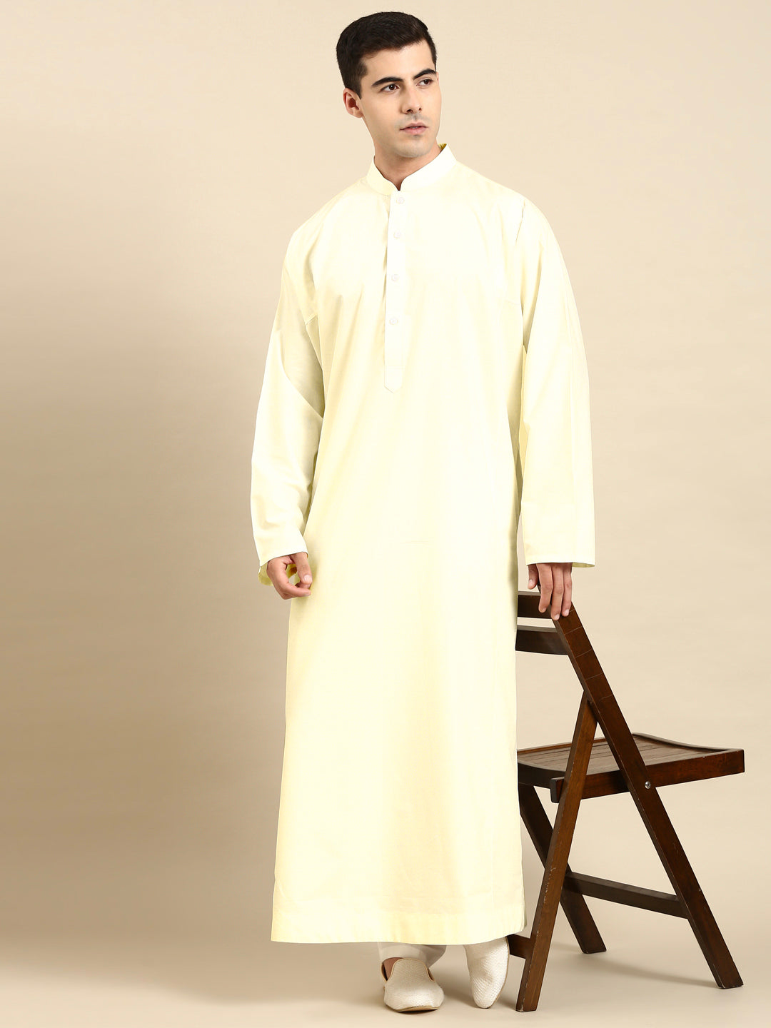 Light Yellow Jubba (Thobe)