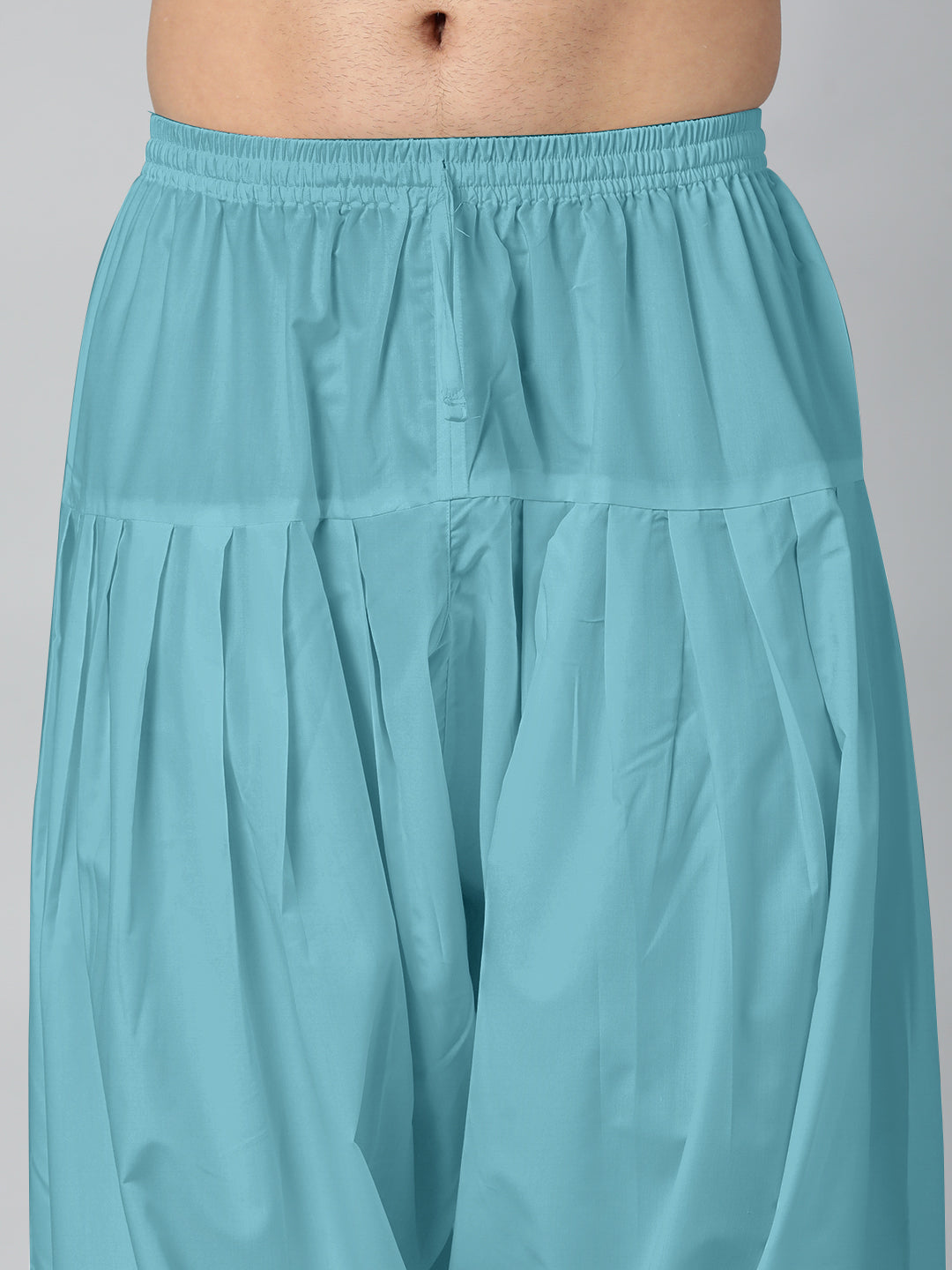 TEAL BLUE FINE COTTON SALWAR