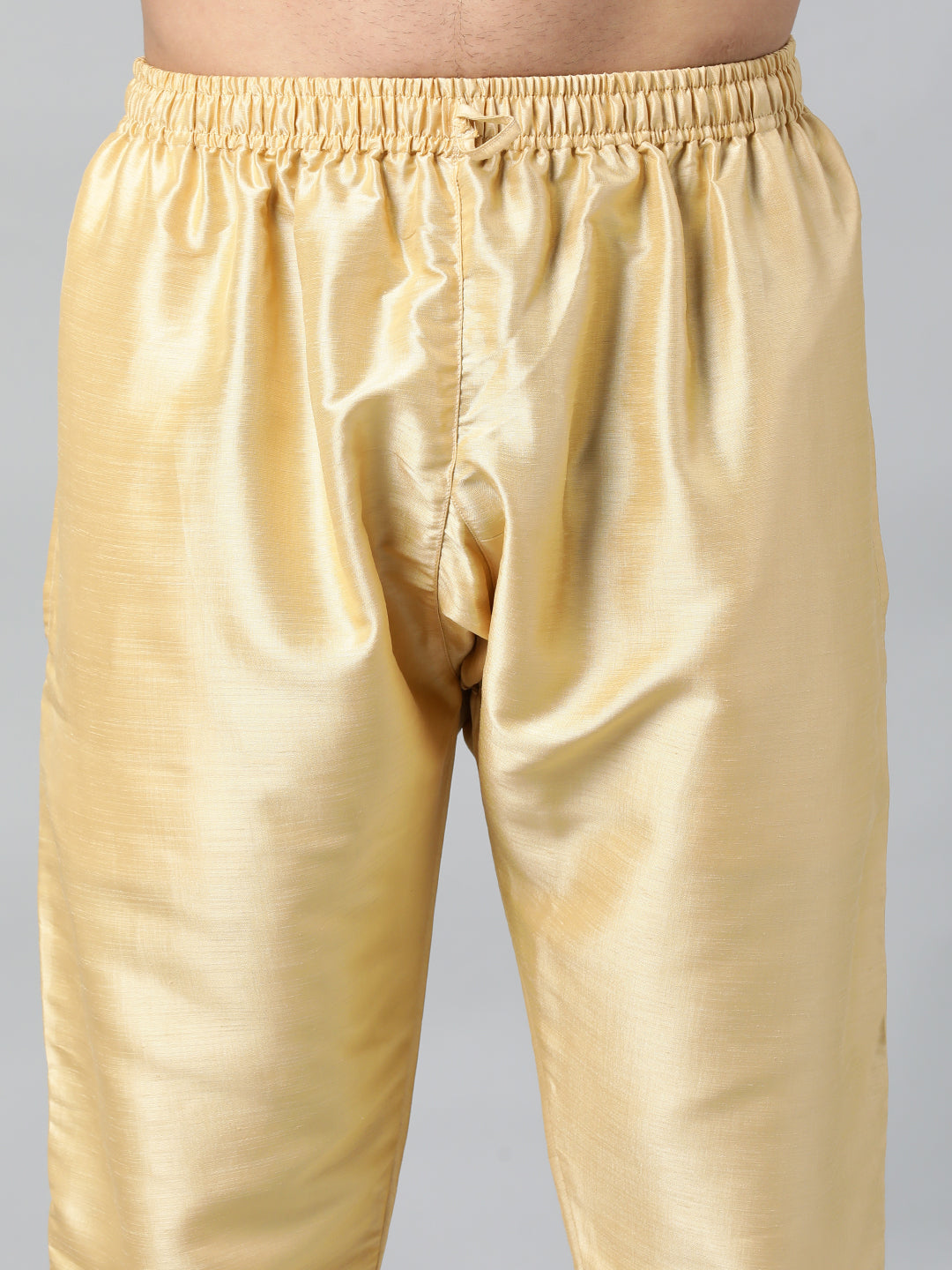 GOLD COTTON SILK PAJAMA
