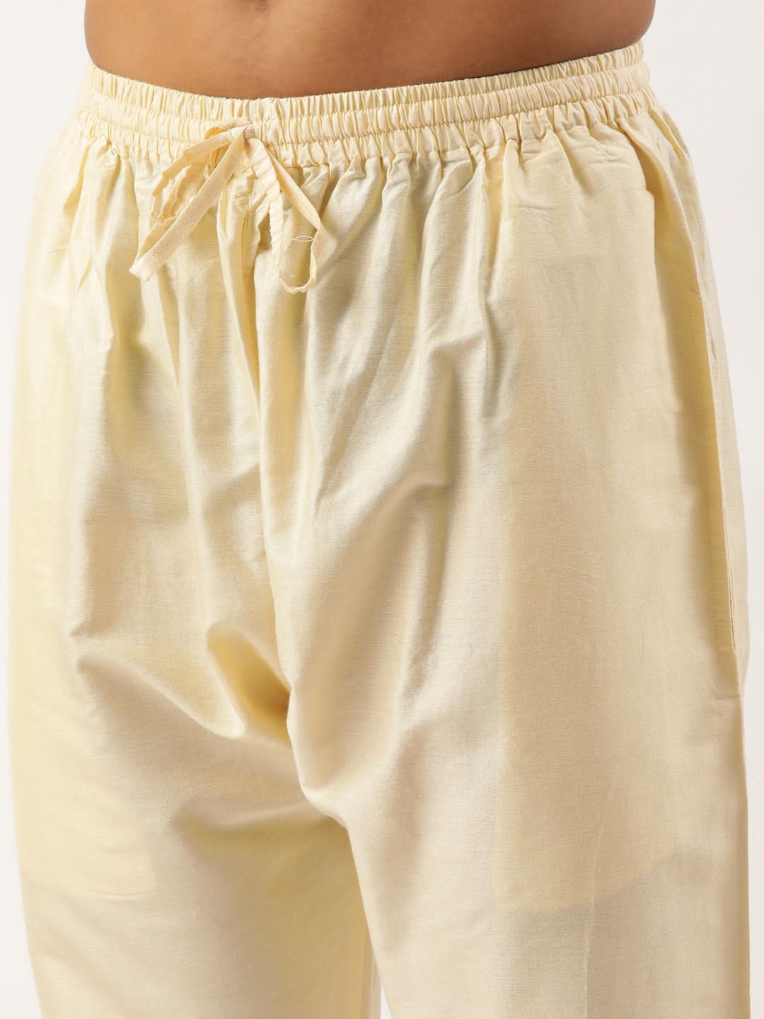 Yellow Embroidered Kurta Set