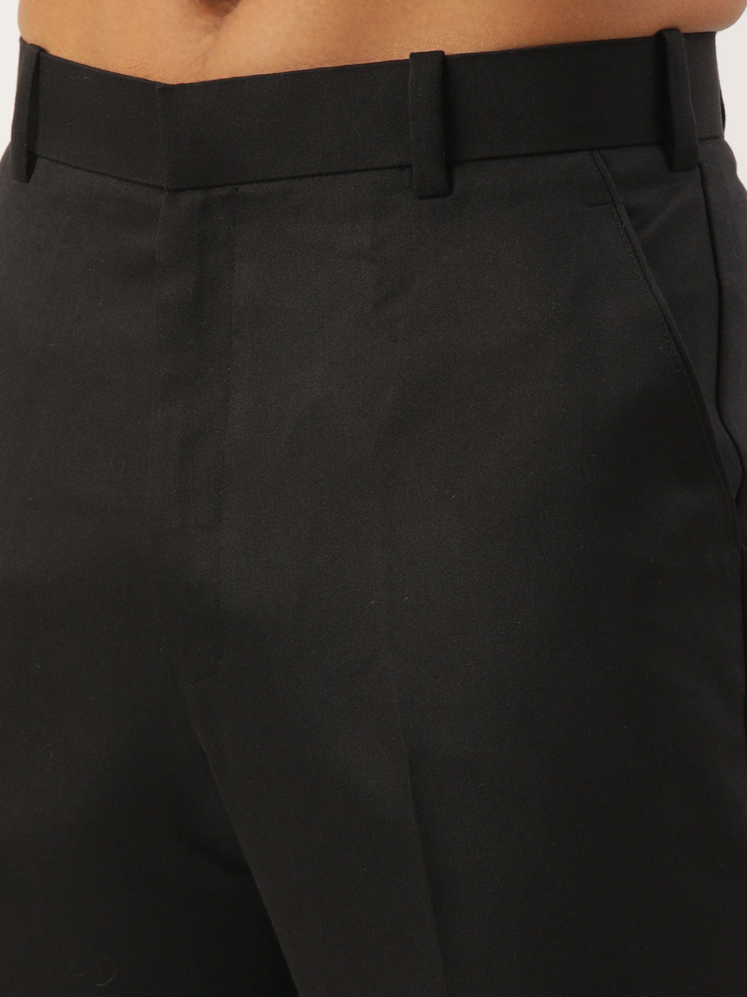 Black Velvet Angrakha Layered Indowestern