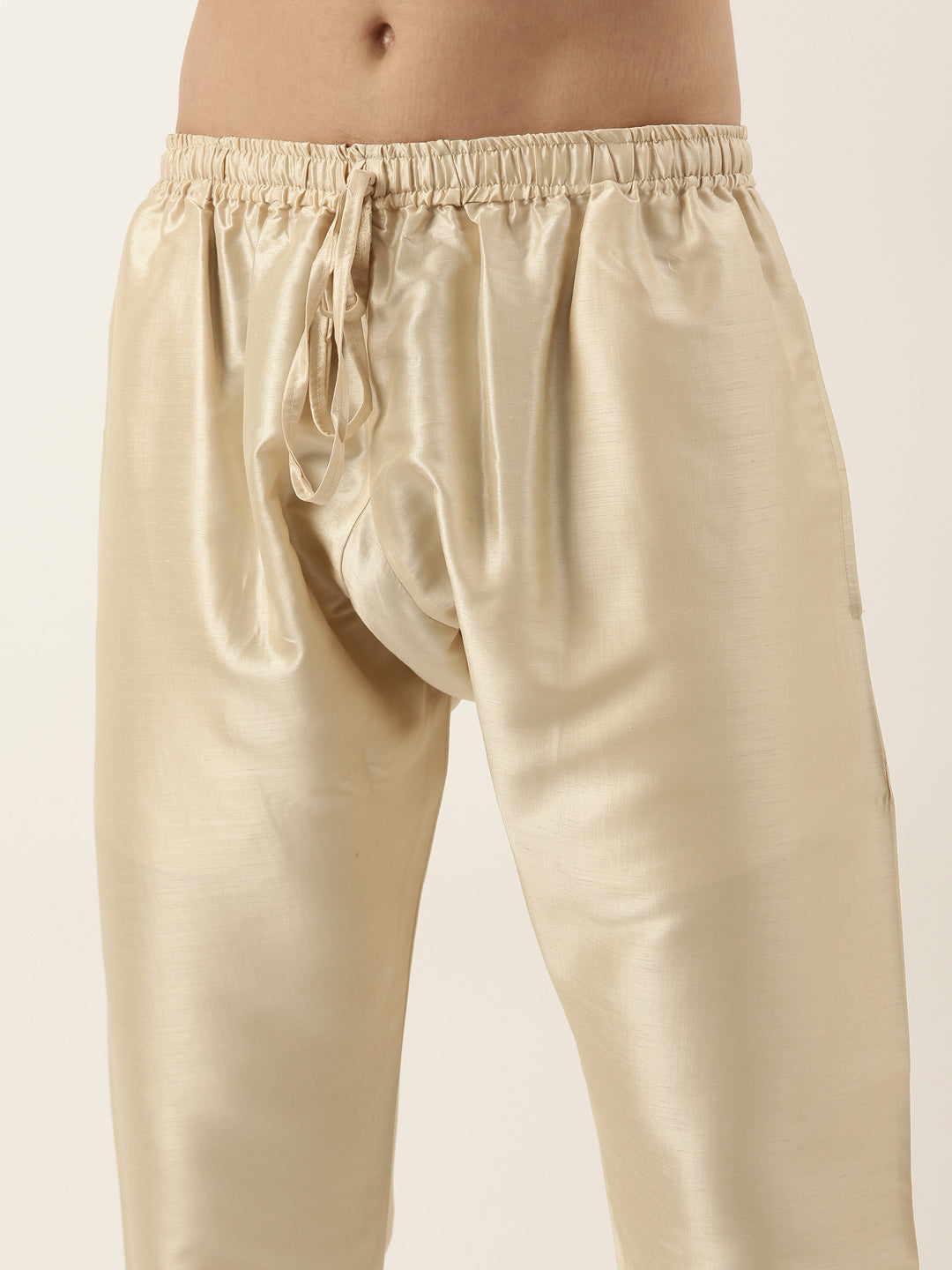 Beige Embroied jacket kurta set