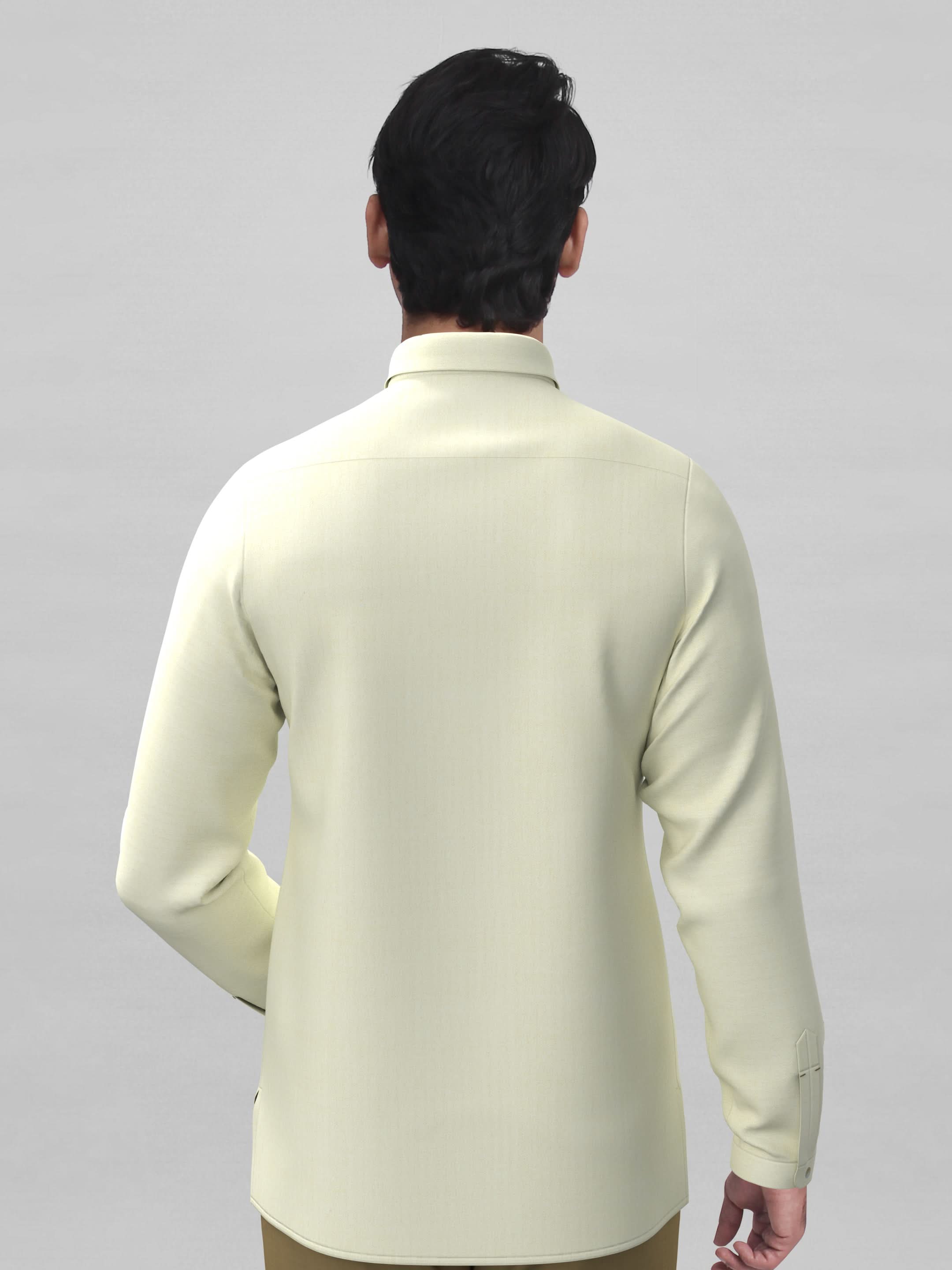 Cream Short Kurta