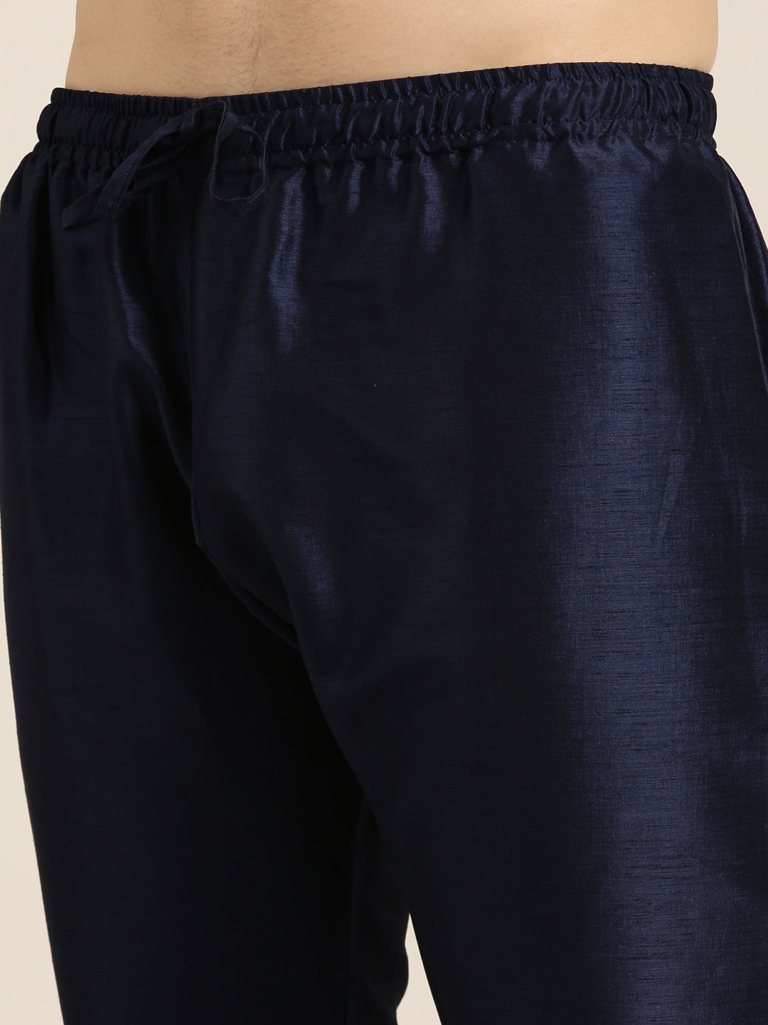 Navy Dori Embroidery Kurta Set