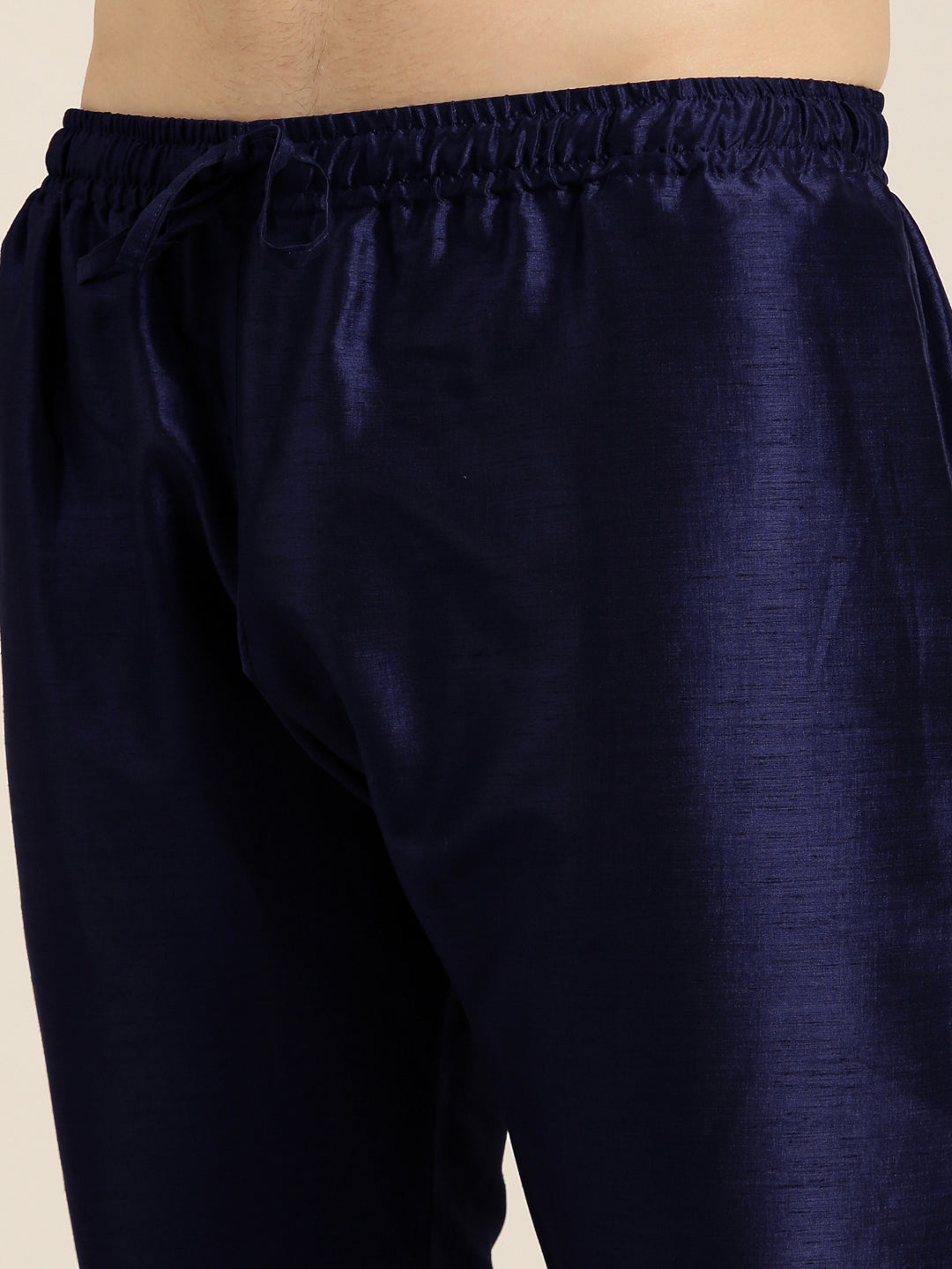 Navy Dori Embroidered Kurta Set