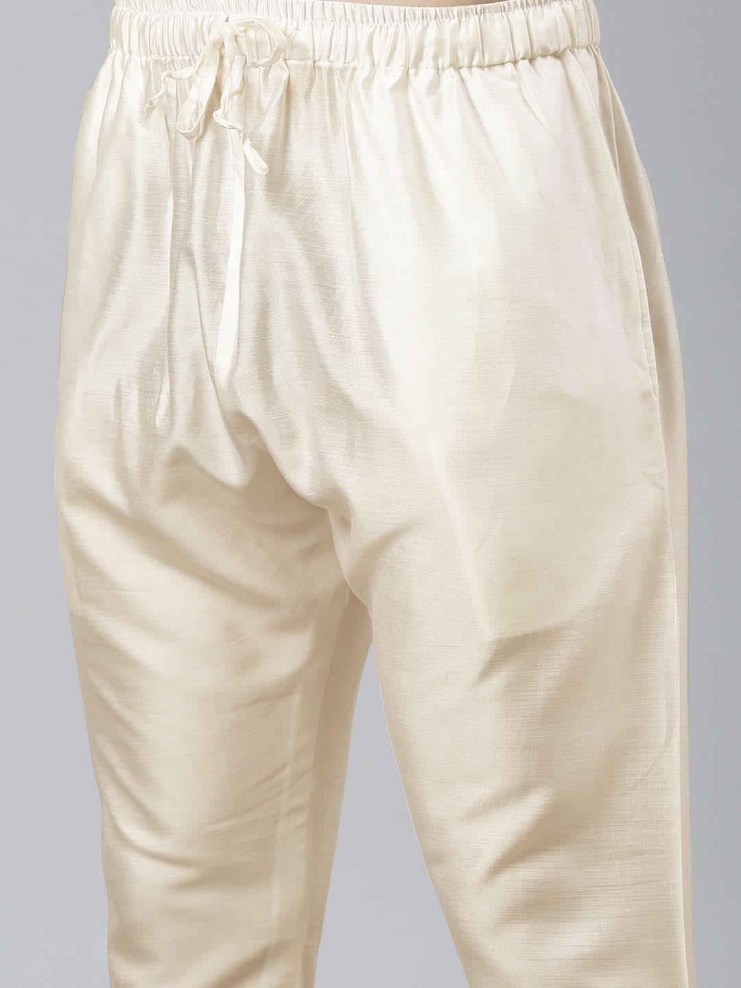 Beige Waistcoat Jacket With Beige Kurta