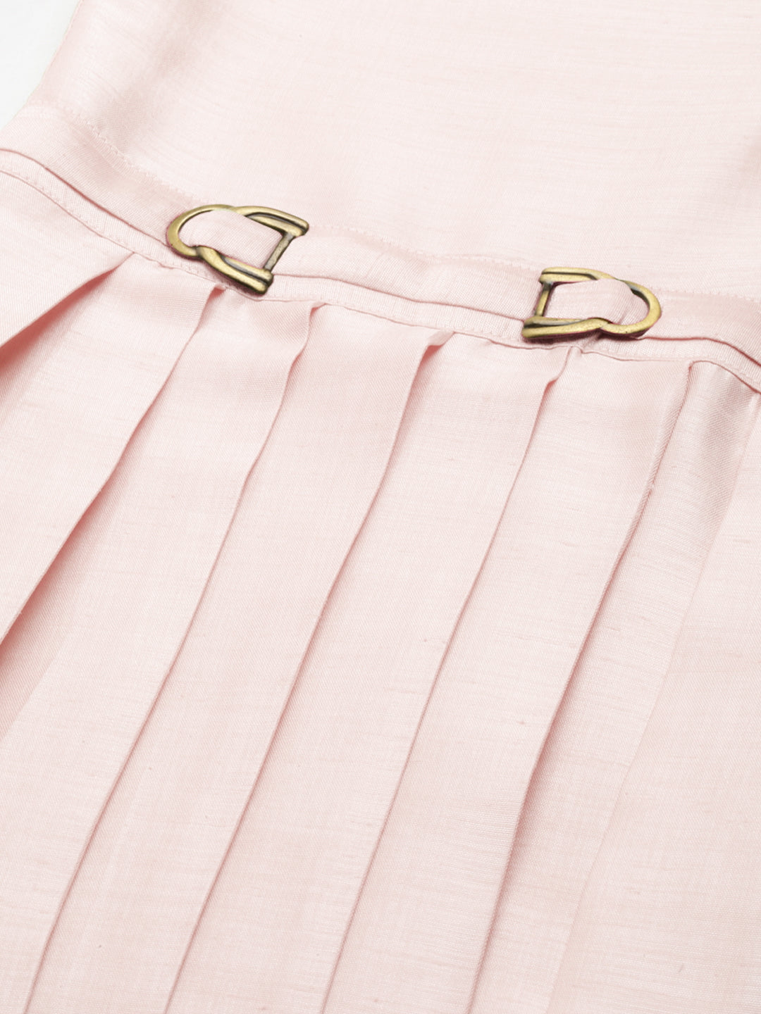 Light pink Drape Kurta Set