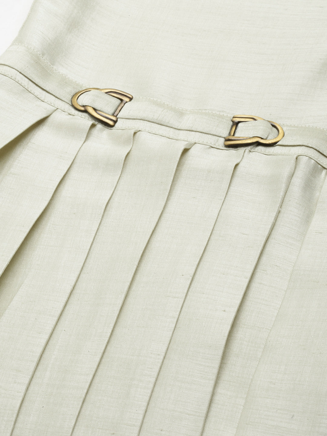 Pistachio Green Drape Kurta