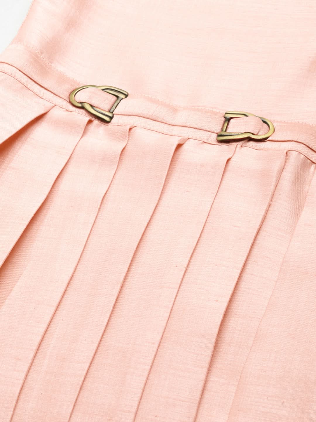 Dark Pink Drape Kurta Set