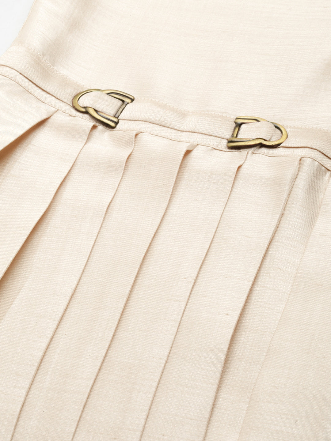 Light beige Drape Kurta Set