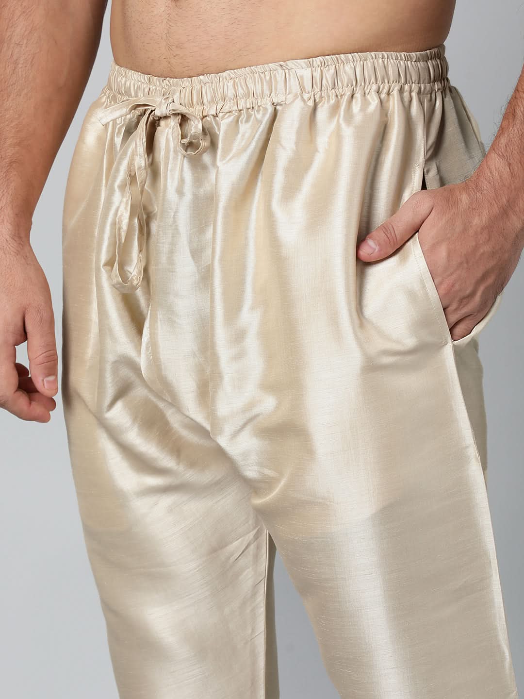 Light Pink Embroidered Kurta Set