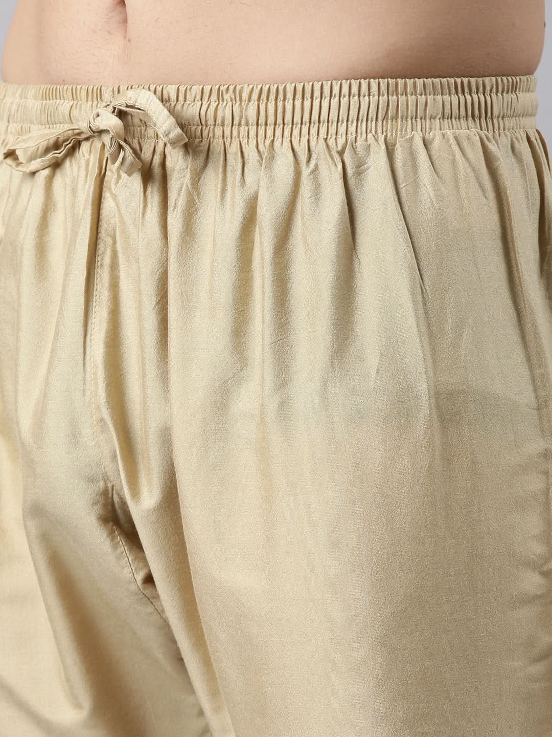 Maroon Jacquard Kurta Set