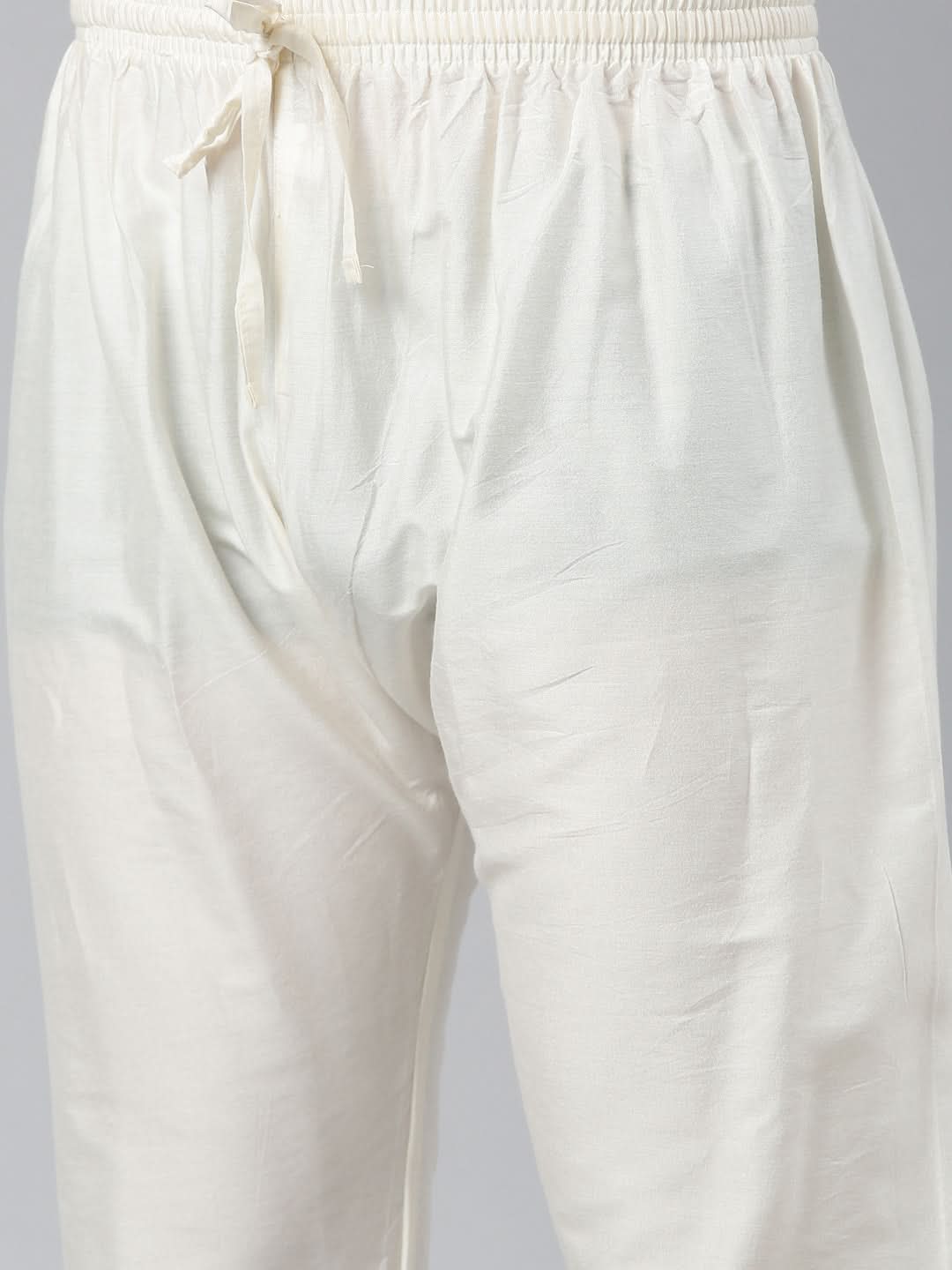 Denim Blue Angrakha Kurta Set