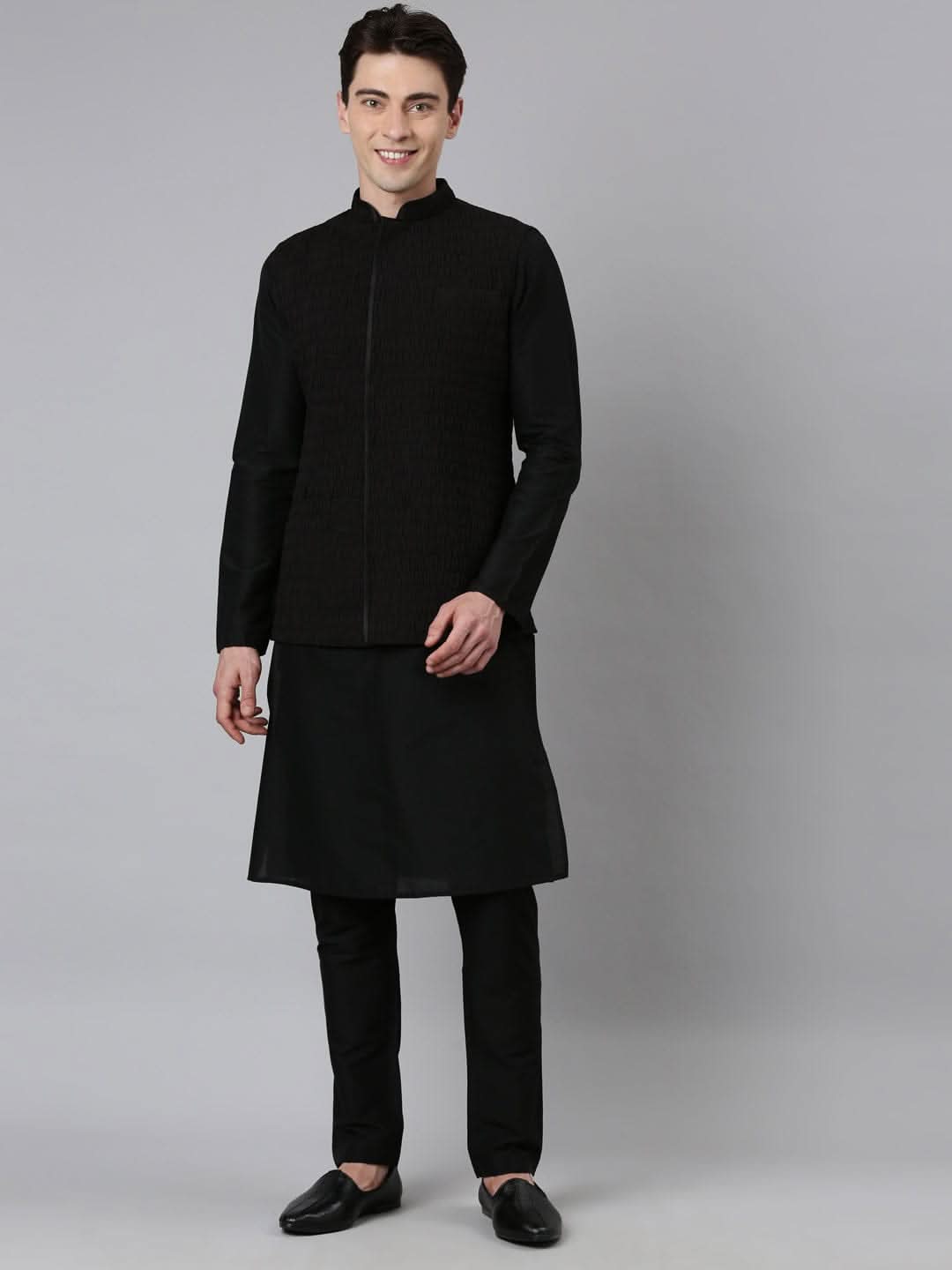 Black Ruching Jacket