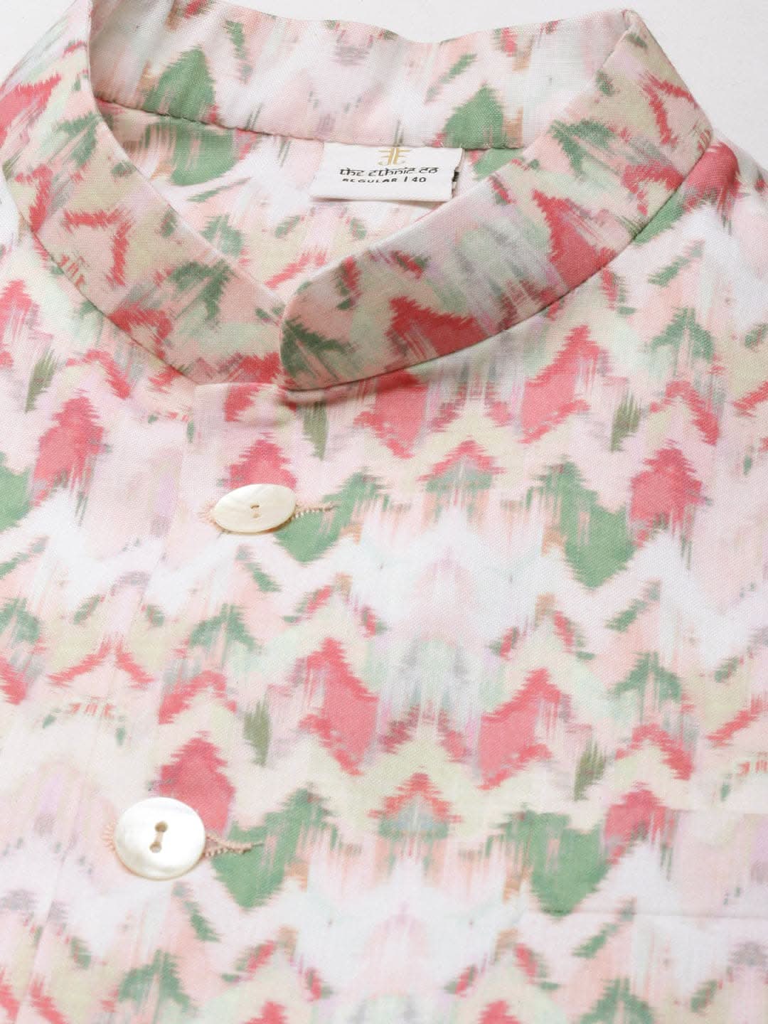 Pink Tiedye Cotton Jacket