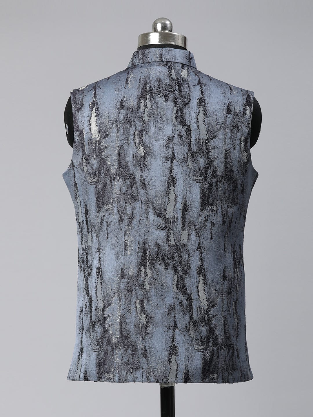 Grey Jacquard Jacket