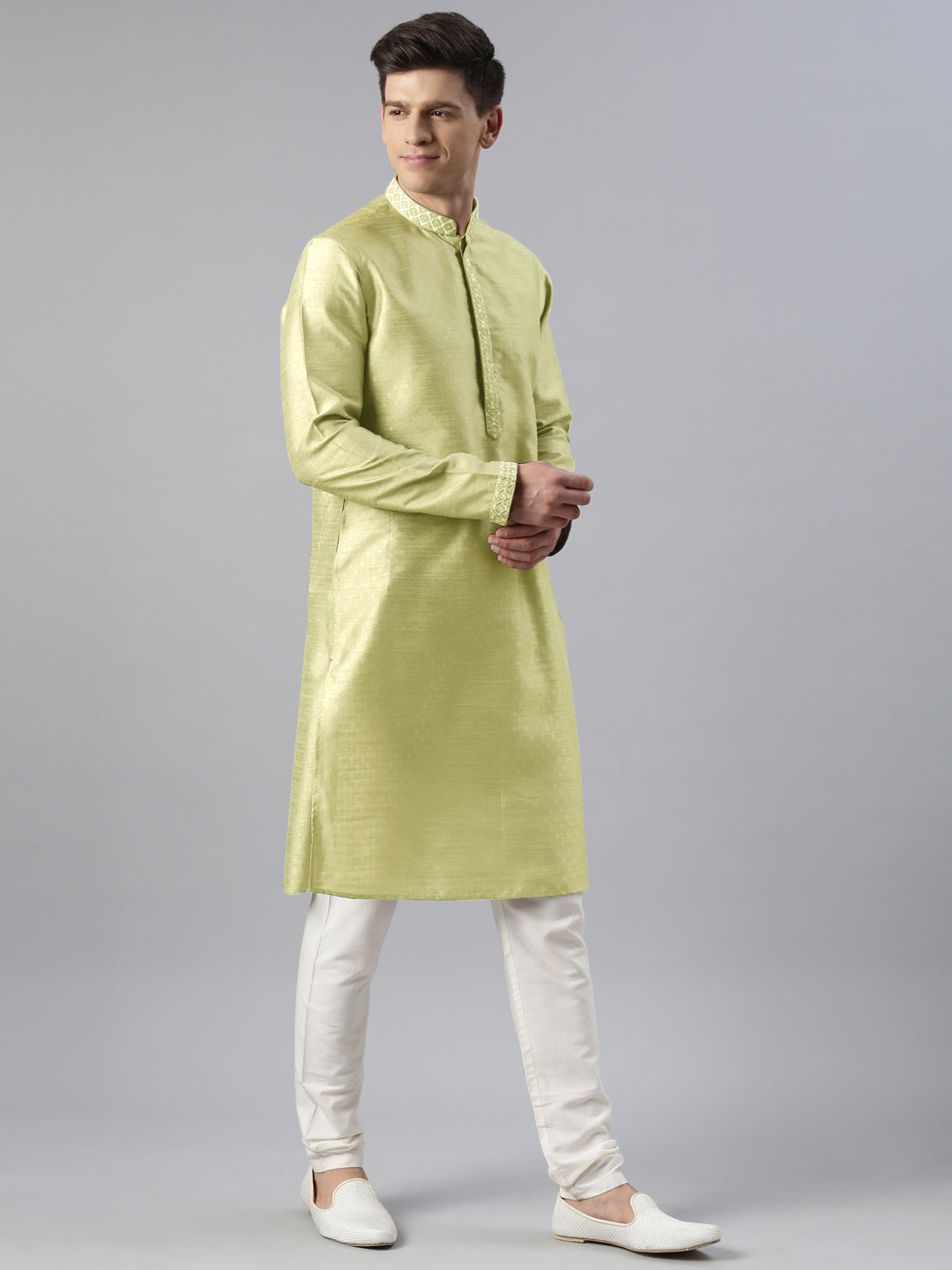 Mint Embroidered Jacket