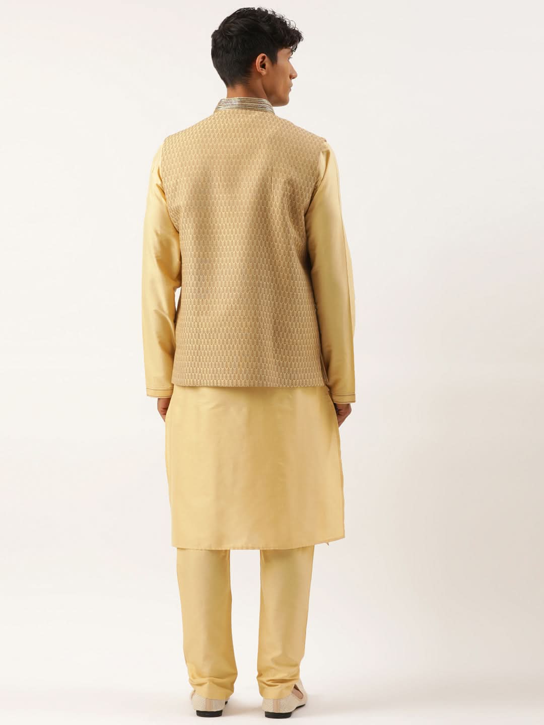 Gold Jacquard Jacket