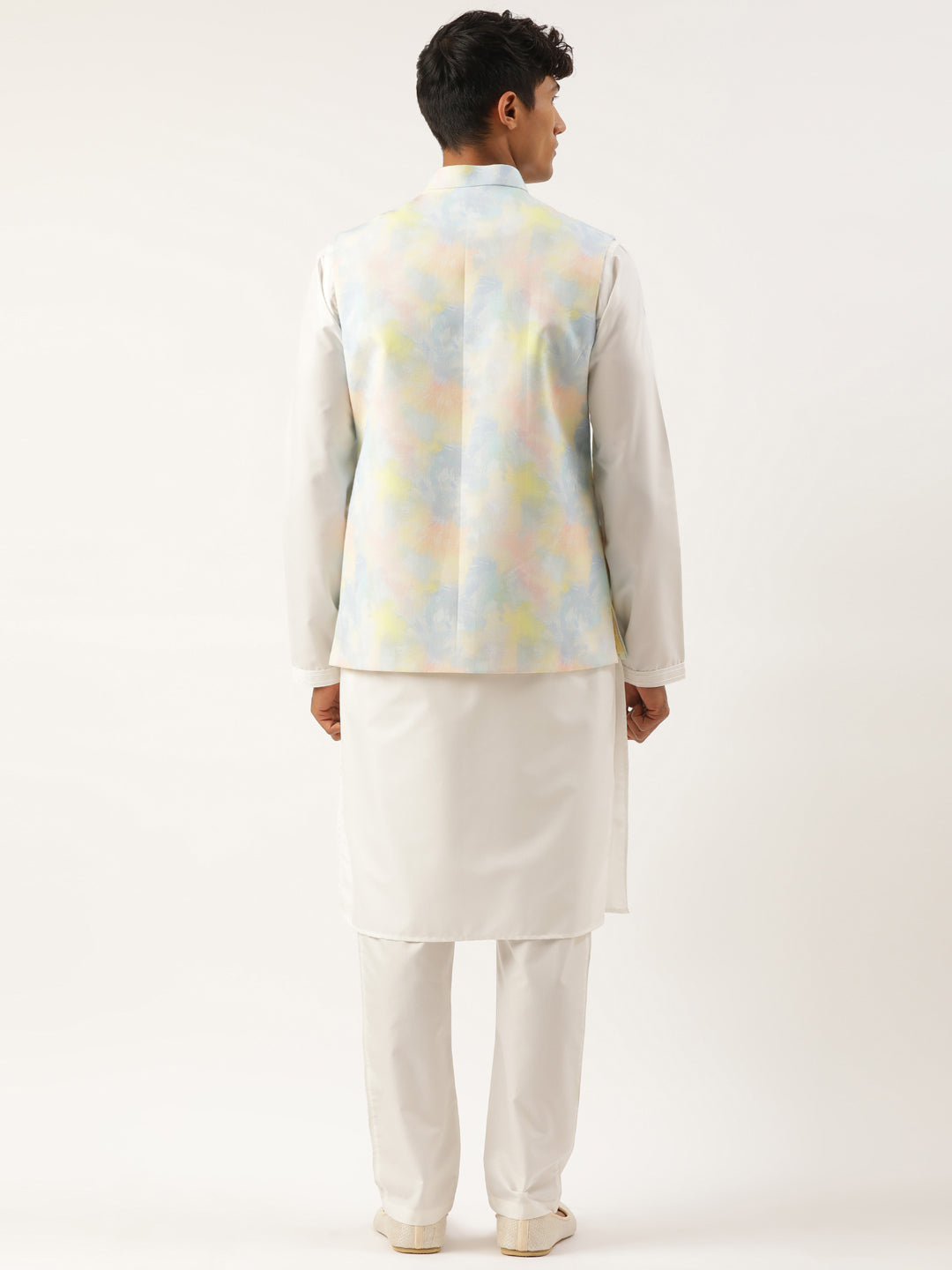 Multicolor Tiedye Cotton Jacket