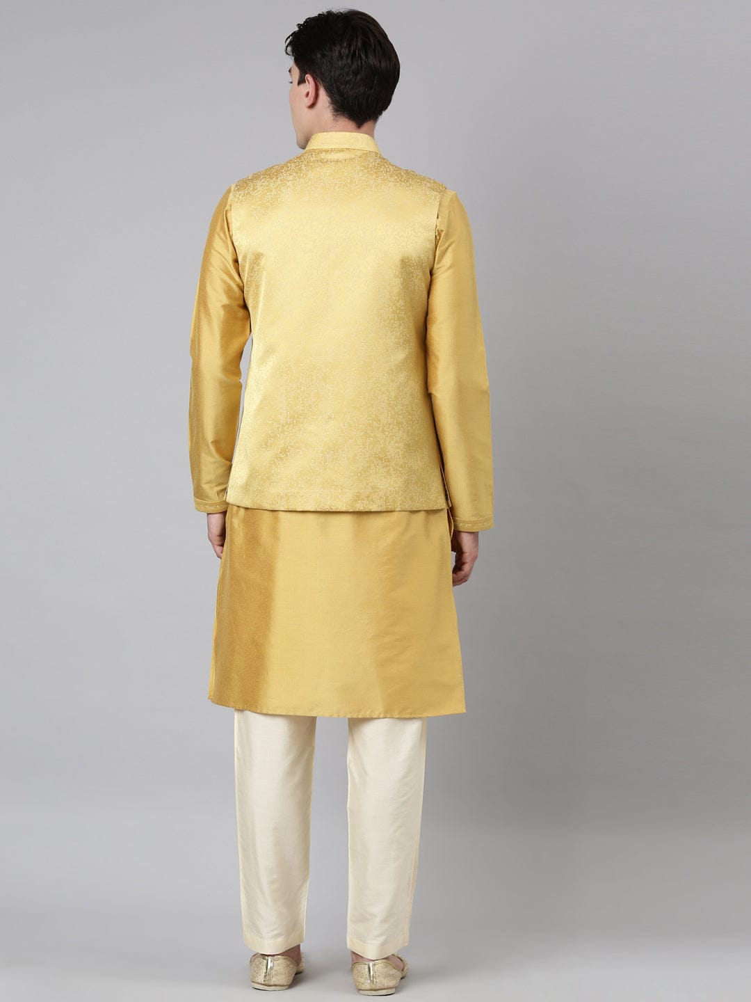 Mustard Jacquard Jacket