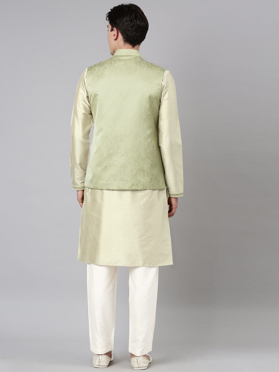 Green Jacquard Jacket