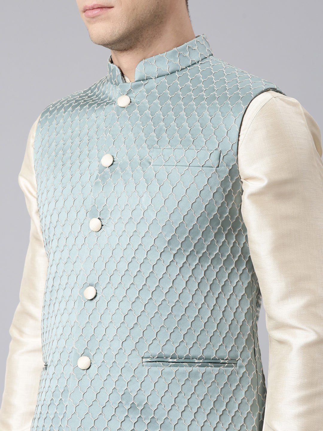 Teal Blue Jacket