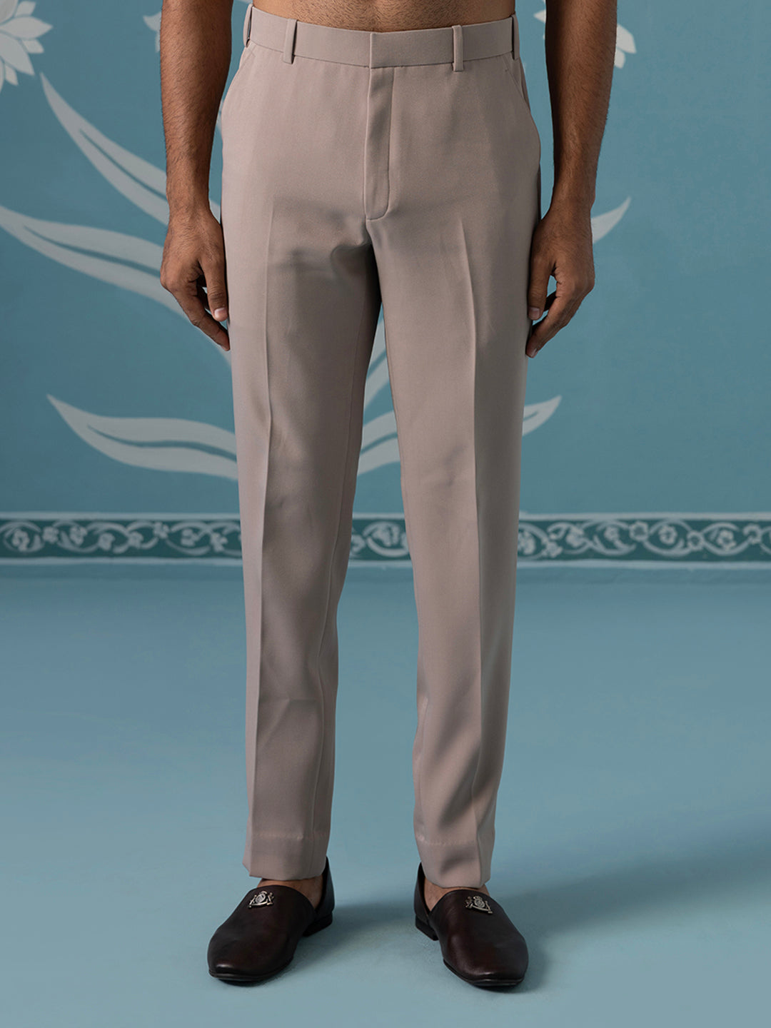 Light Pastel Onion Pink Bandhgala Set