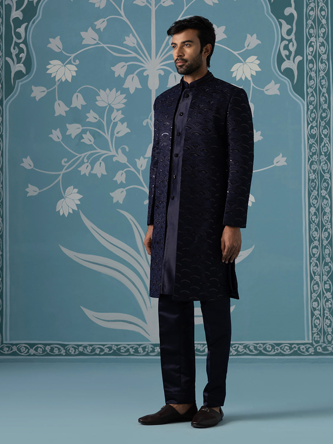 Dark Space Blue Open Indo Set