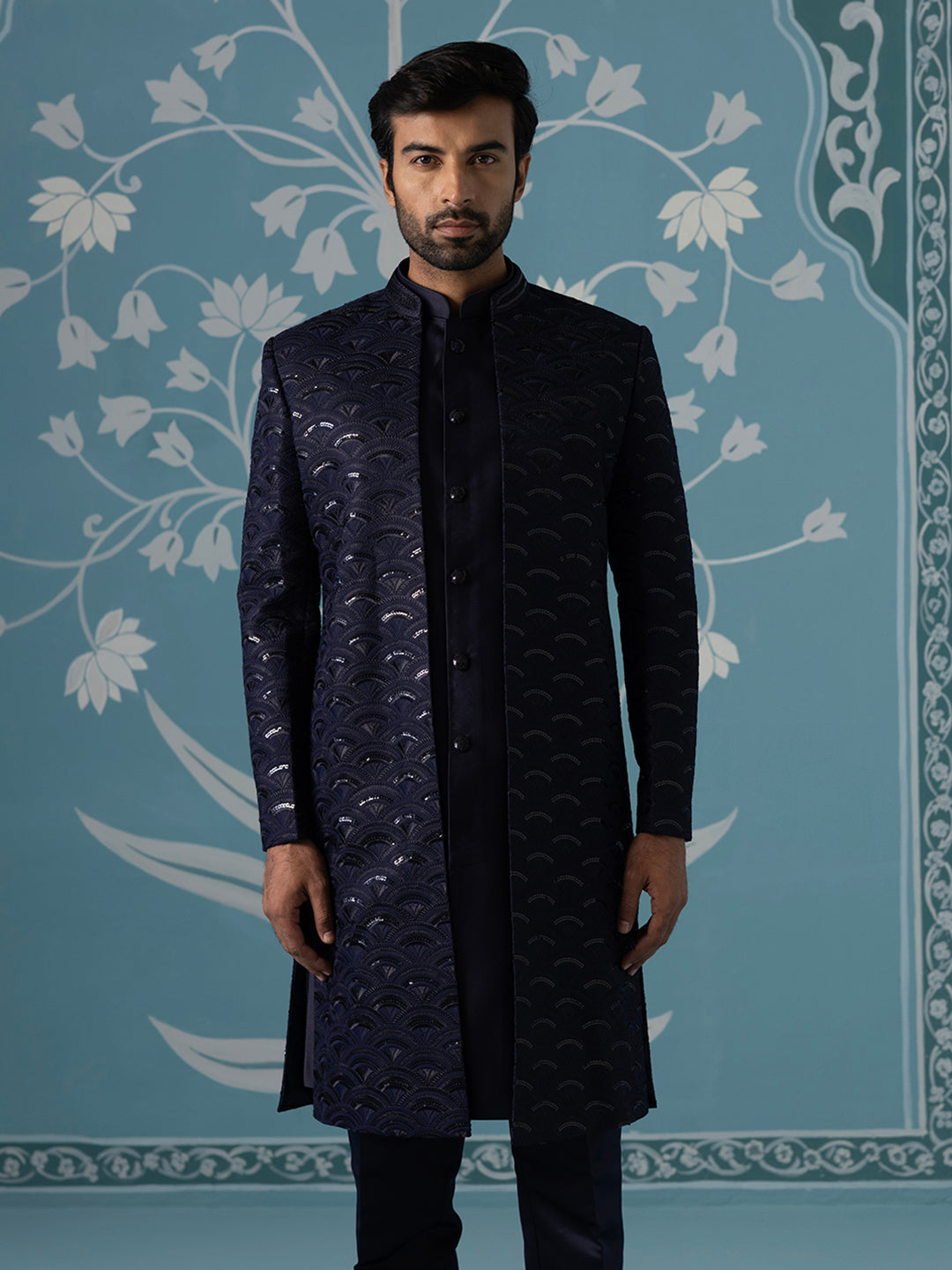 Dark Space Blue Open Indo Set