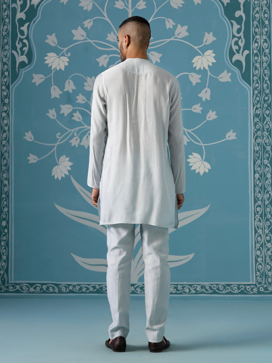 Light Sky Blue Open Indo Set