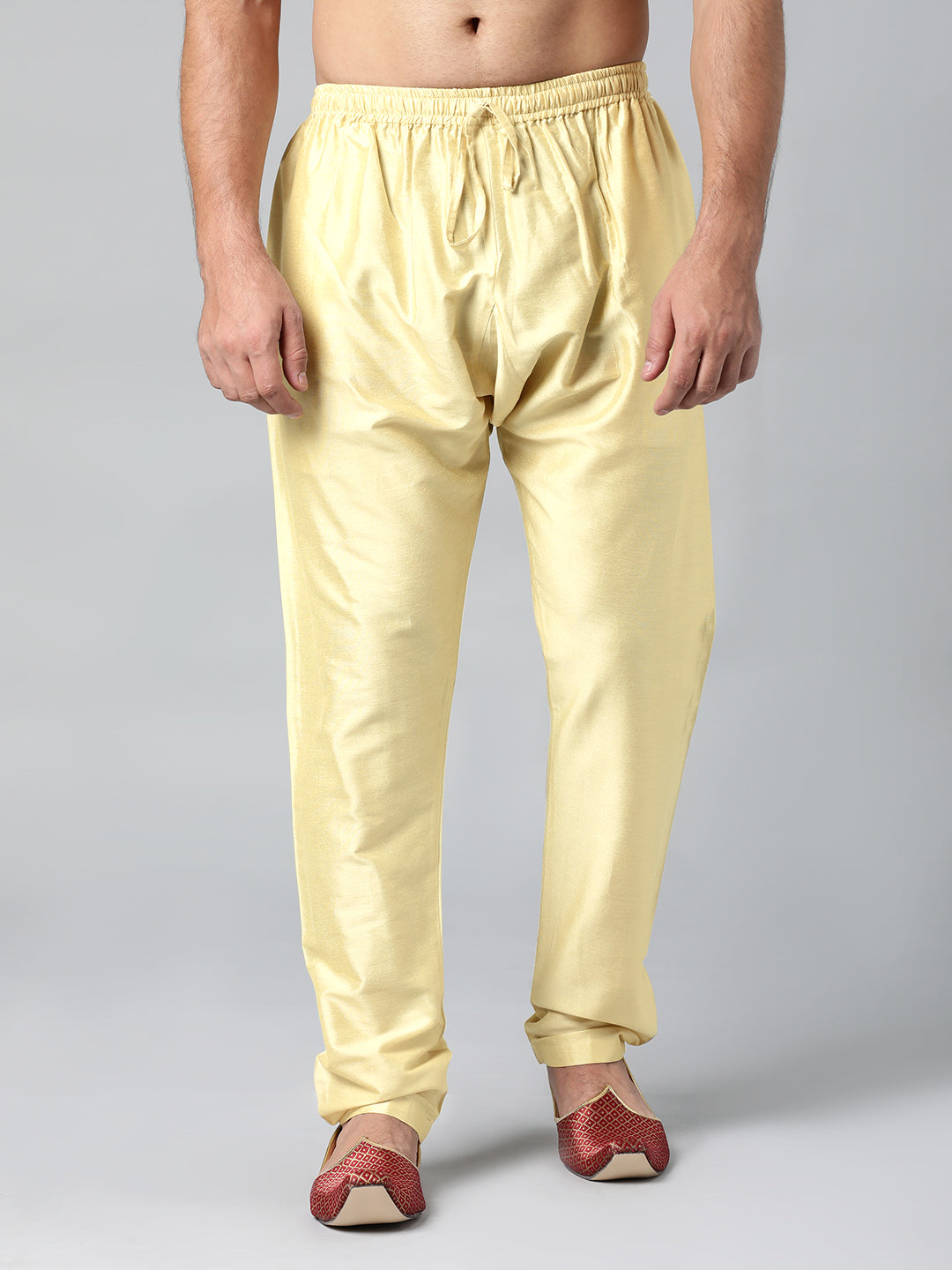 DARK BEIGE COTTON SILK PAJAMA