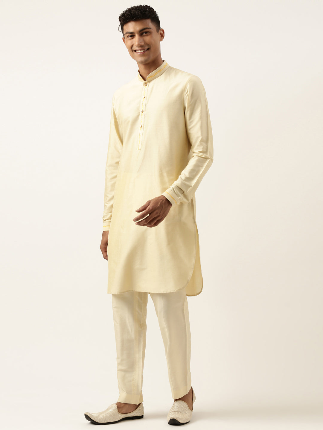 BANARASI BROCADE JACKET WITH KURTA SET