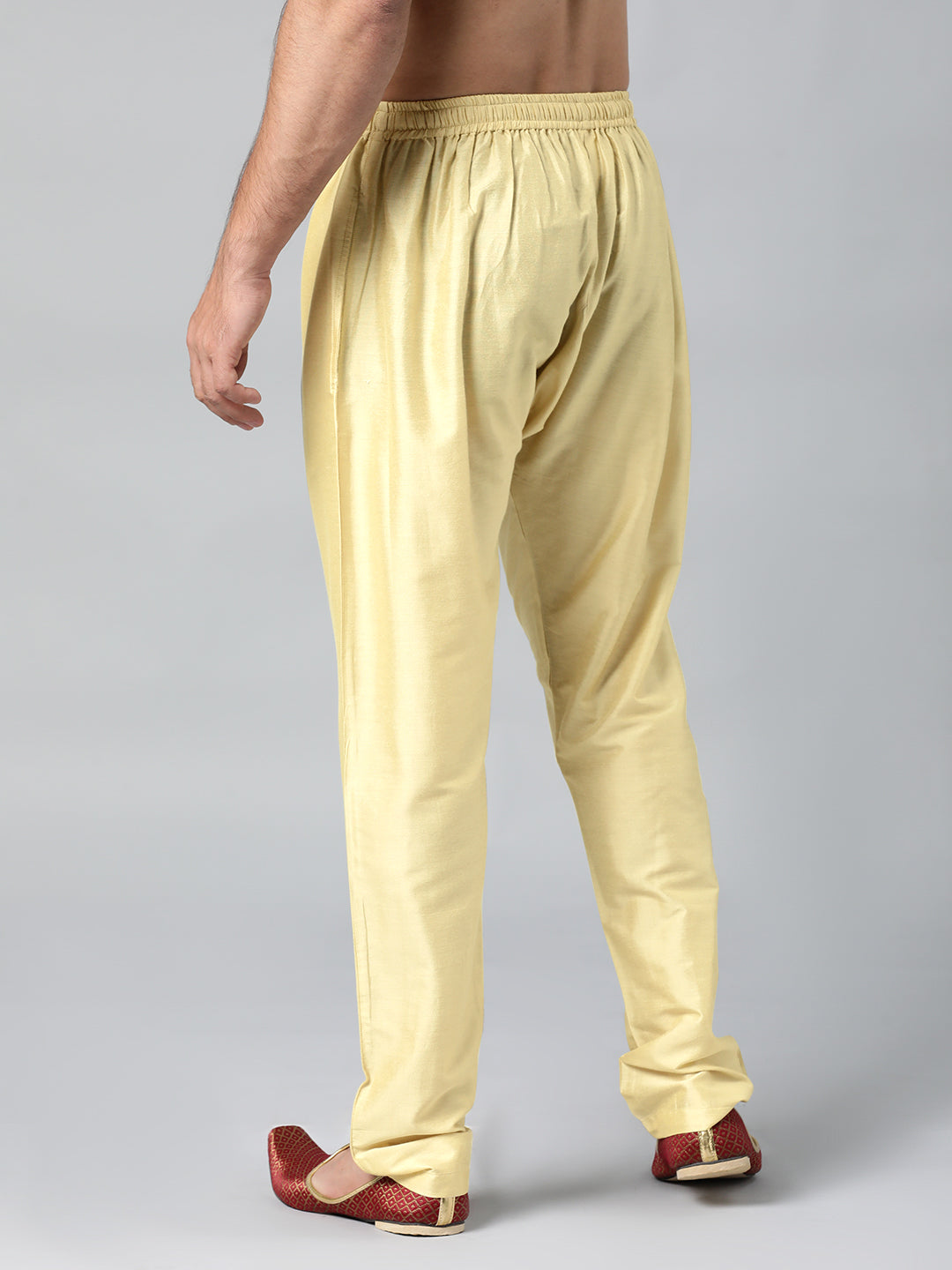 DARK BEIGE COTTON SILK PAJAMA