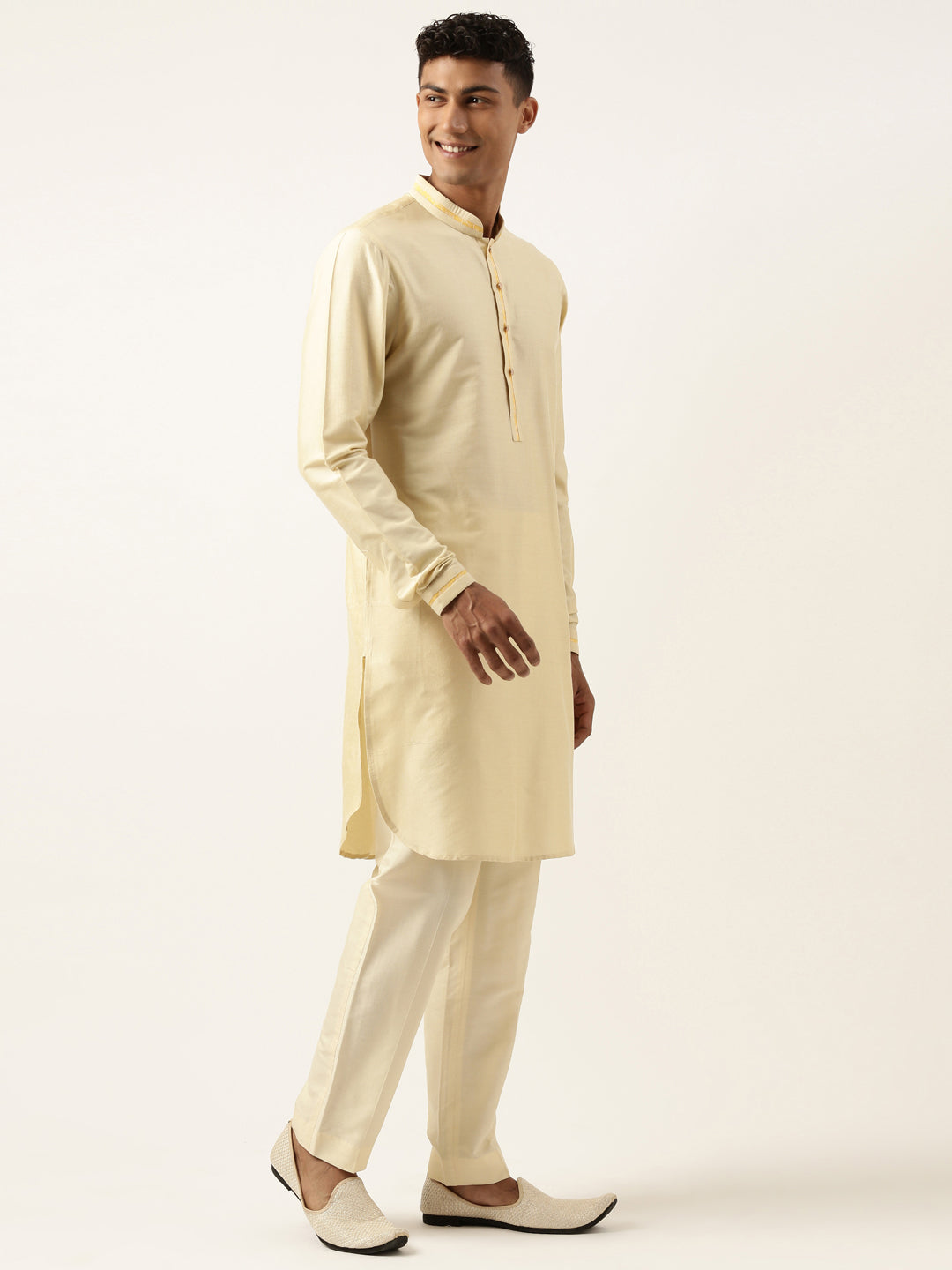 BANARASI BROCADE JACKET WITH KURTA SET