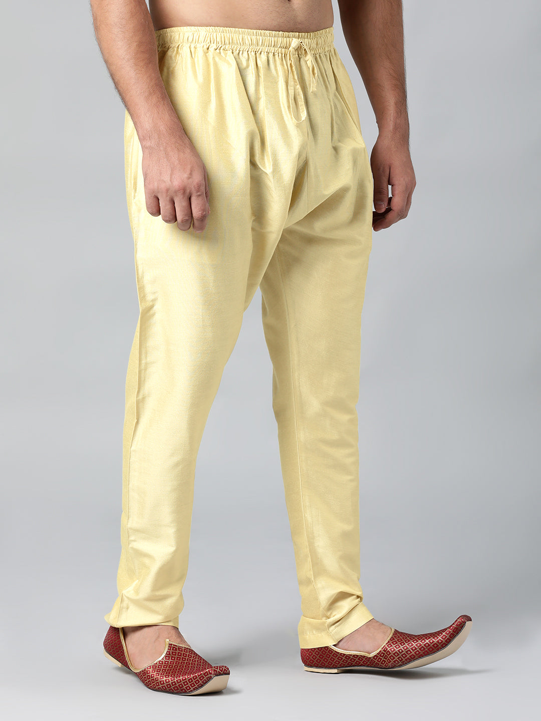 DARK BEIGE COTTON SILK PAJAMA