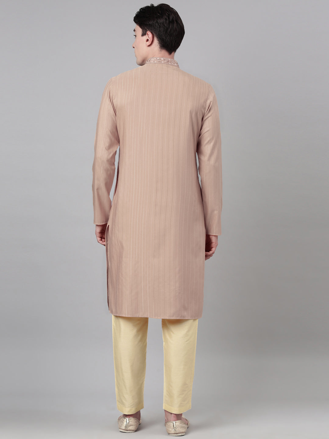 Sepia Embroidered kurta Set