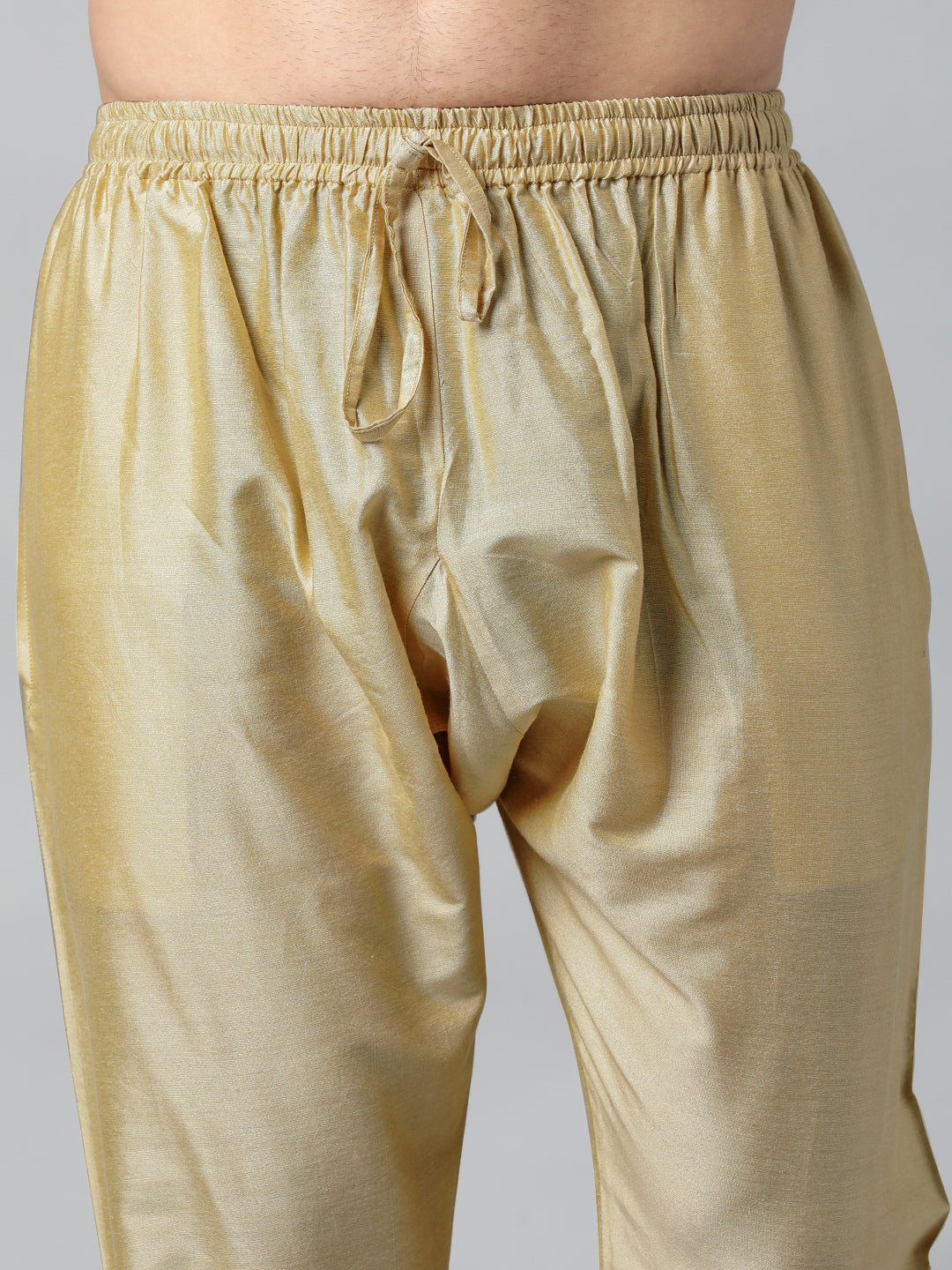 DARK GOLD COTTON SILK PAJAMA