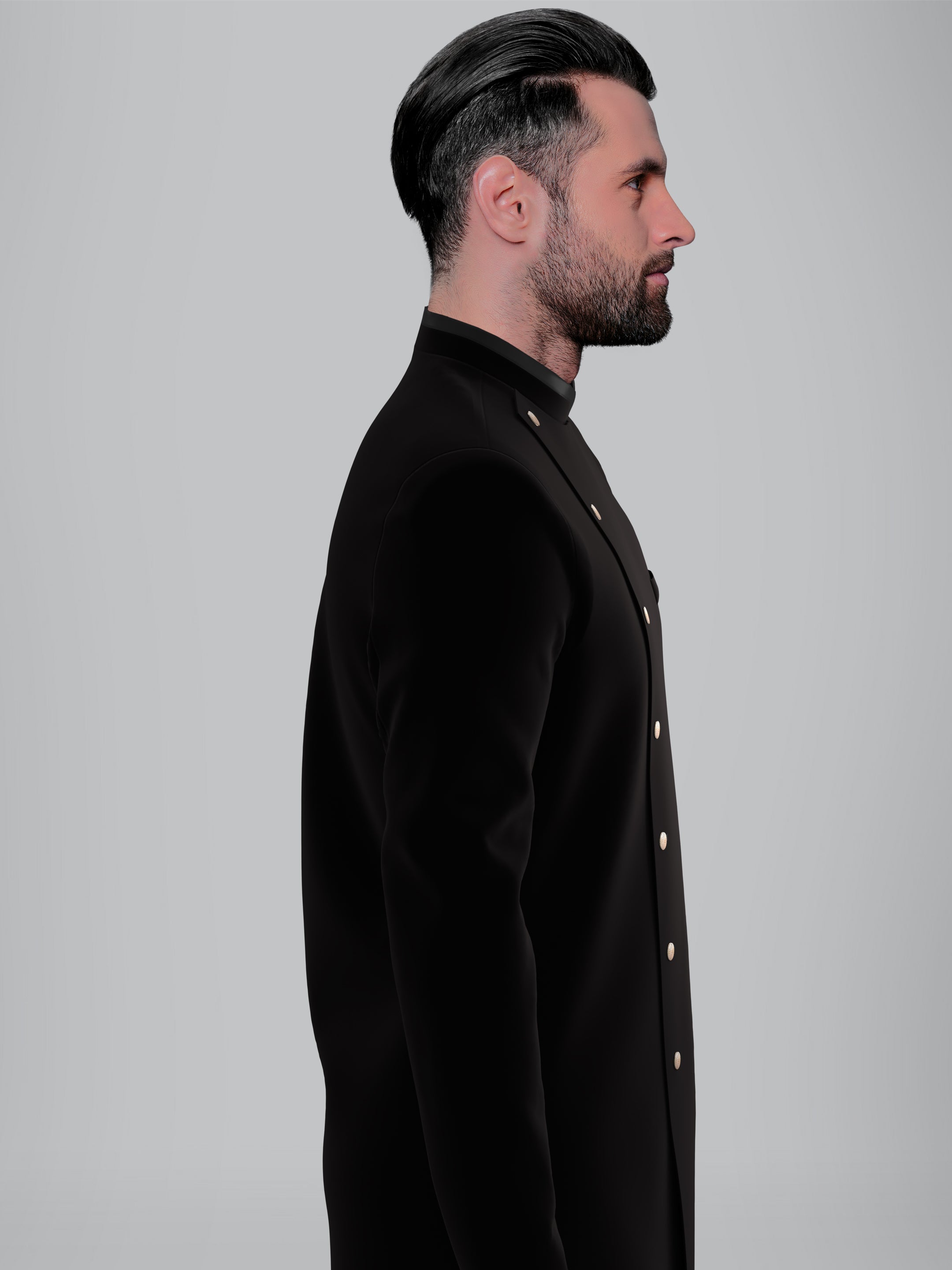 ジャケット・アウター OUTIL VESTE ANTSIRAMANA BLACK INDIG OUTIL VESTE ANTSIRAMANA BLACK INDIG