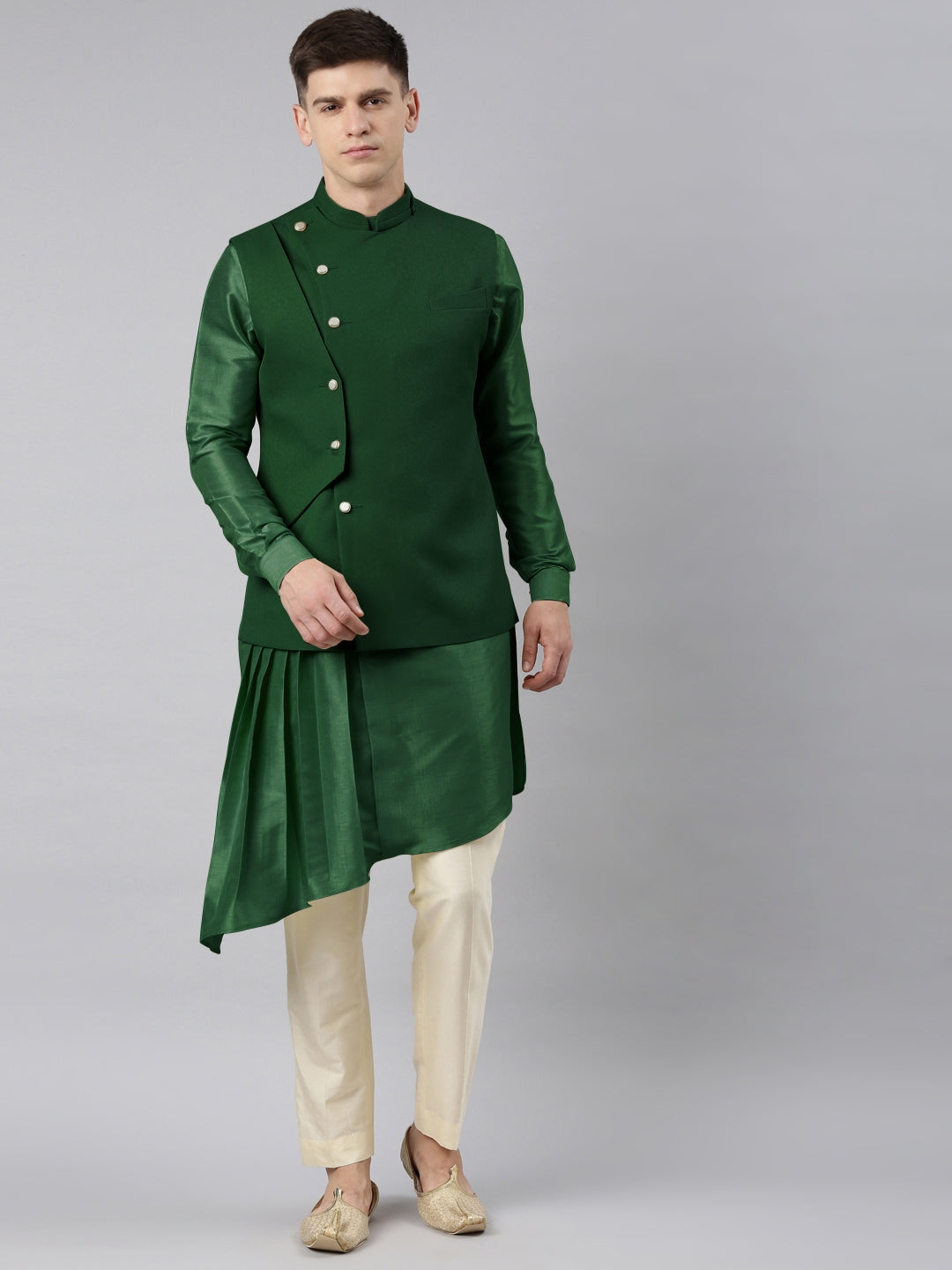 Green Waistcoat Jacket